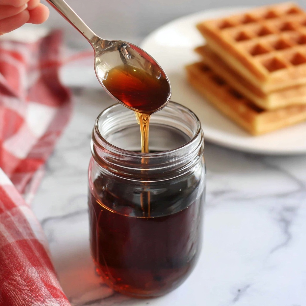 Homemade Maple Syrup Recipe - Recipe Image