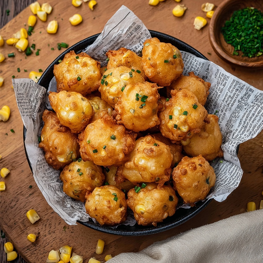 Crispy Sweet Corn Nuggets Recipe - Recipe Image