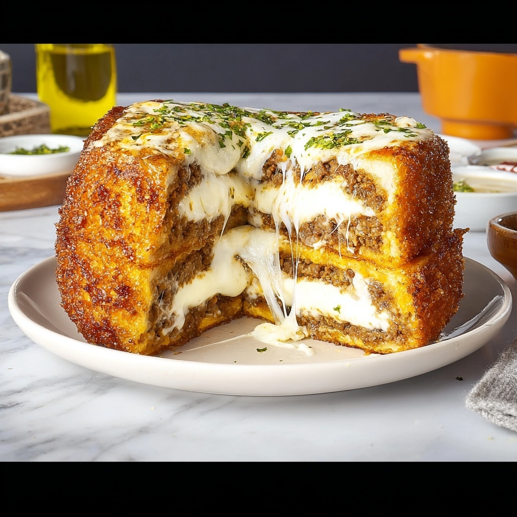 Deep-Fried Mashed Potato Cups Filled With BBQ Beef And Cheese Recipe - Recipe Image