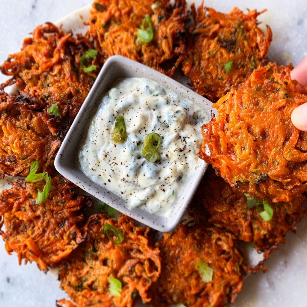 Buffalo Latkes with Blue Cheese Dip Recipe - Recipe Image