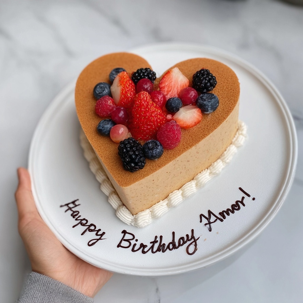 Heart-Shaped Chocolate Flan Recipe - Recipe Image