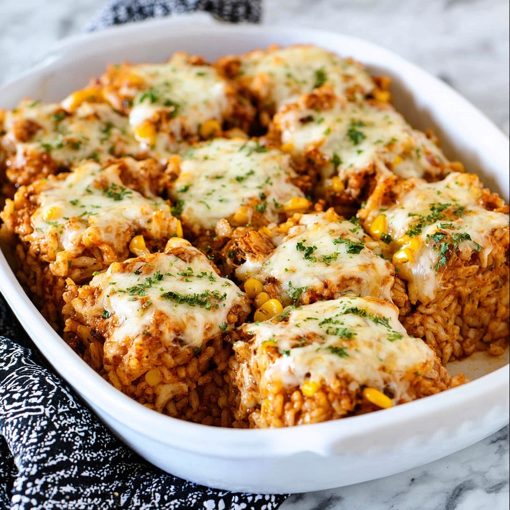 Chicken Enchilada Rice Casserole Recipe - Recipe Image