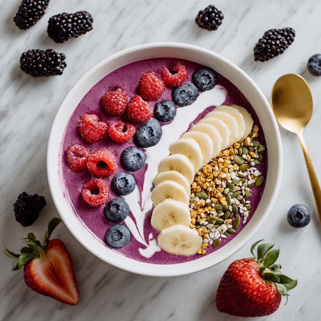 Berry and Yogurt Smoothie Bowl Recipe - Recipe Image