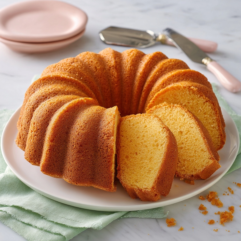 Million Dollar Pound Cake Recipe - Recipe Image