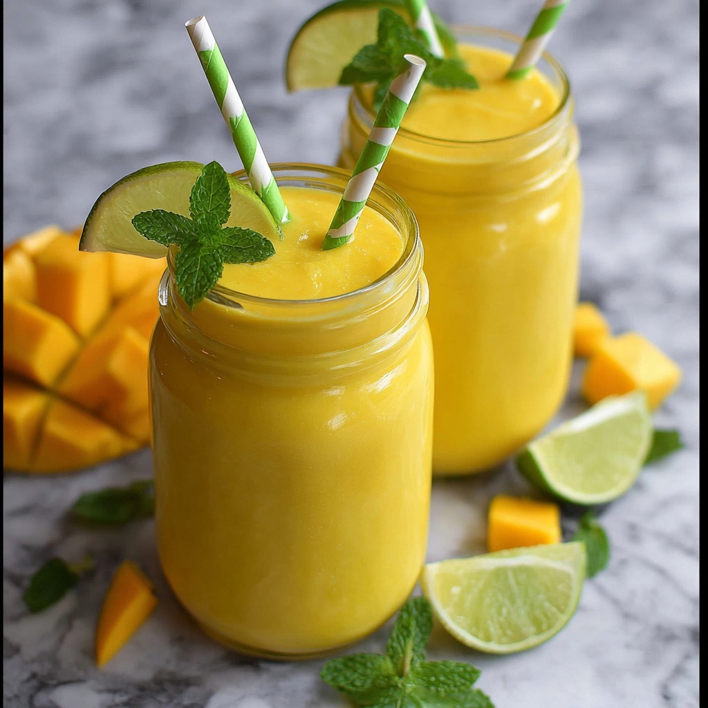 Mango Smoothie Recipe - Recipe Image