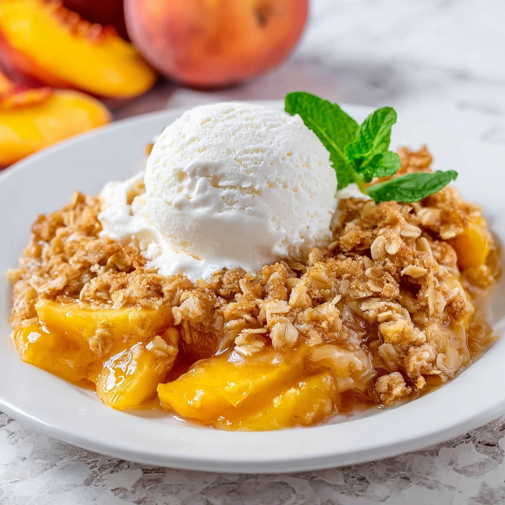 Best Peach Crisp Recipe - Recipe Image
