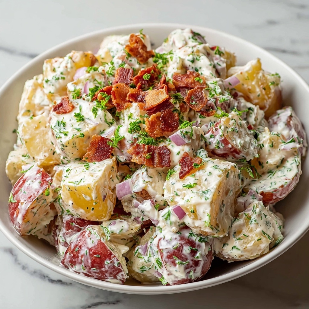 Steakhouse Loaded Potato Salad Recipe - Recipe Image
