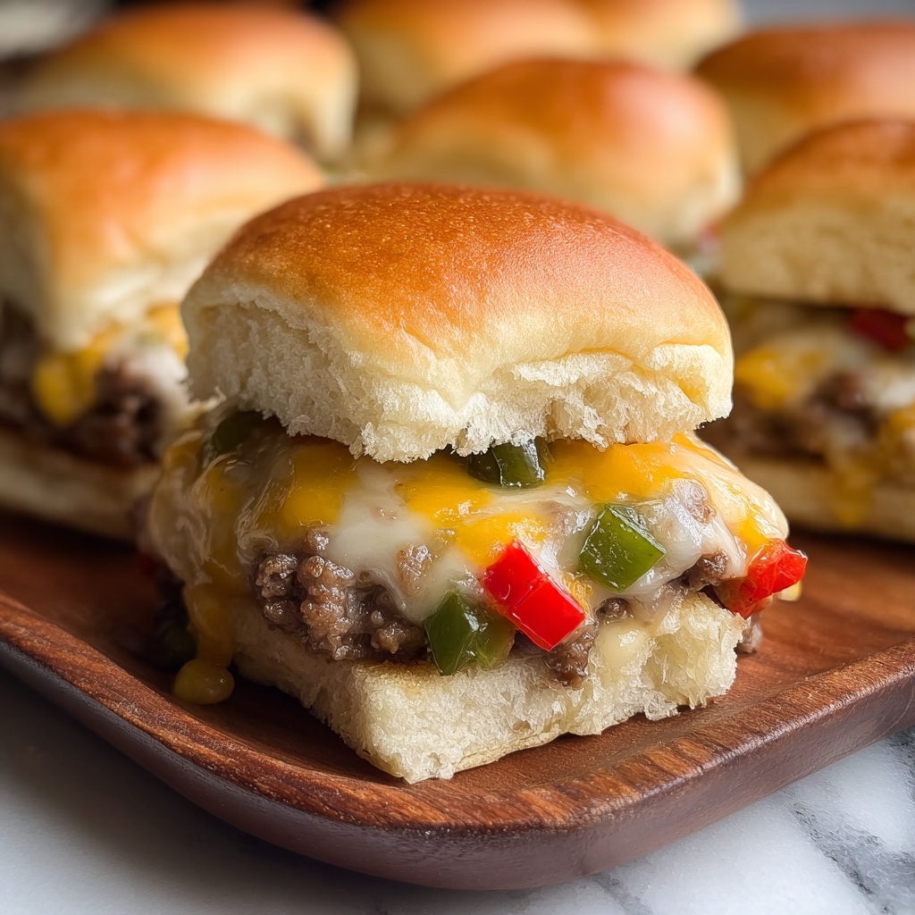 Cheeseburger Sliders with Queso Recipe - Recipe Image