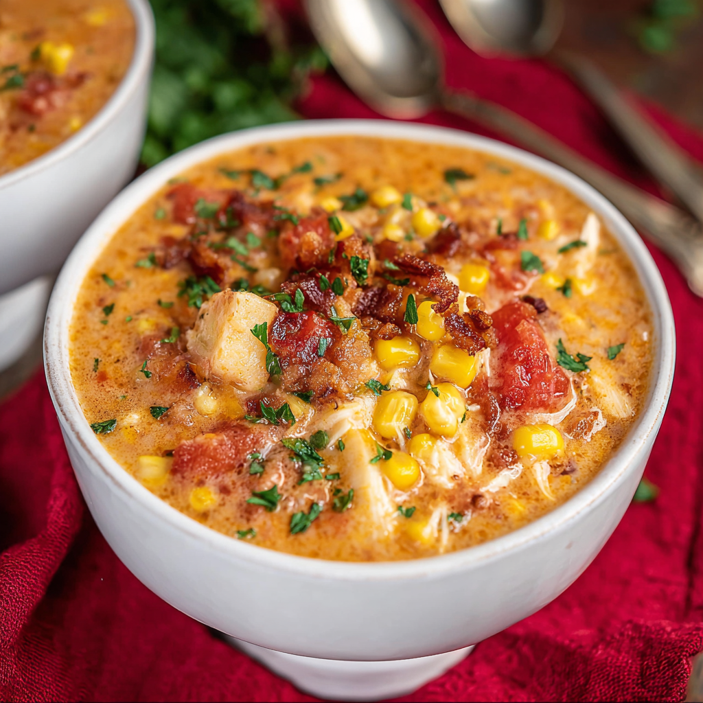 Chicken Corn Chowder Recipe - Recipe Image