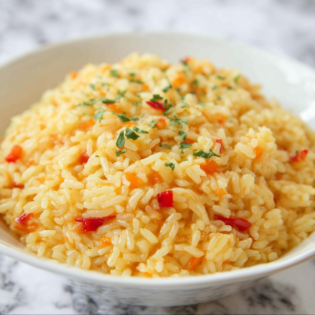 Quick Queso Rice Recipe - Recipe Image