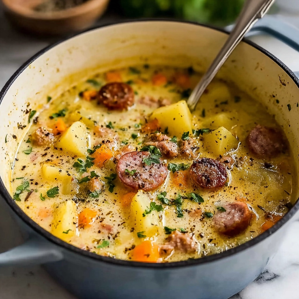 Sausage Potato Soup Recipe - Recipe Image