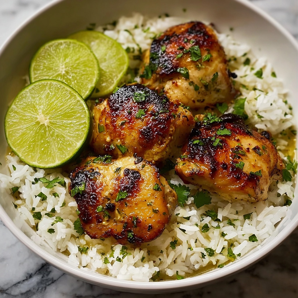 Coconut Lime Chicken and Rice Recipe - Recipe Image