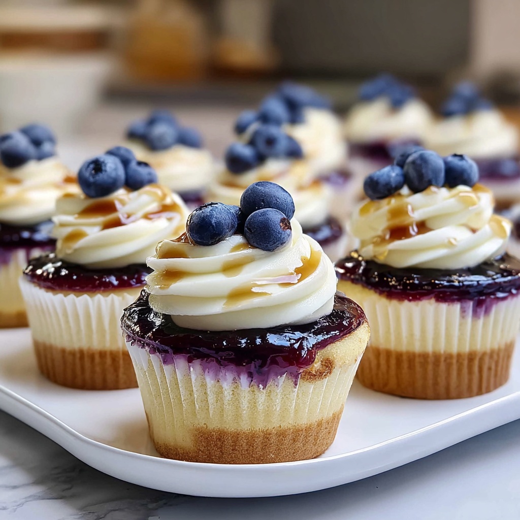 Blueberry Pancake Cupcakes Recipe - Recipe Image