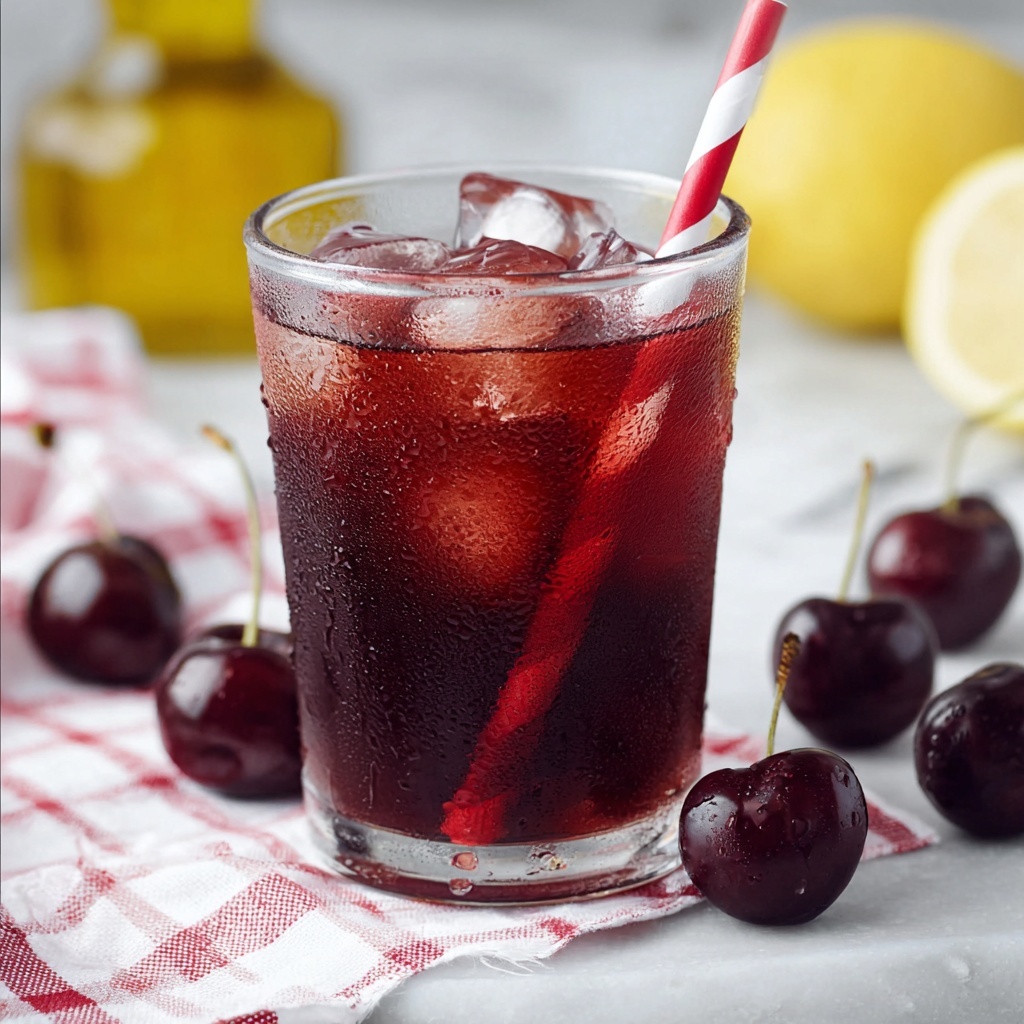Cherry Pie Iced Tea Recipe - Recipe Image