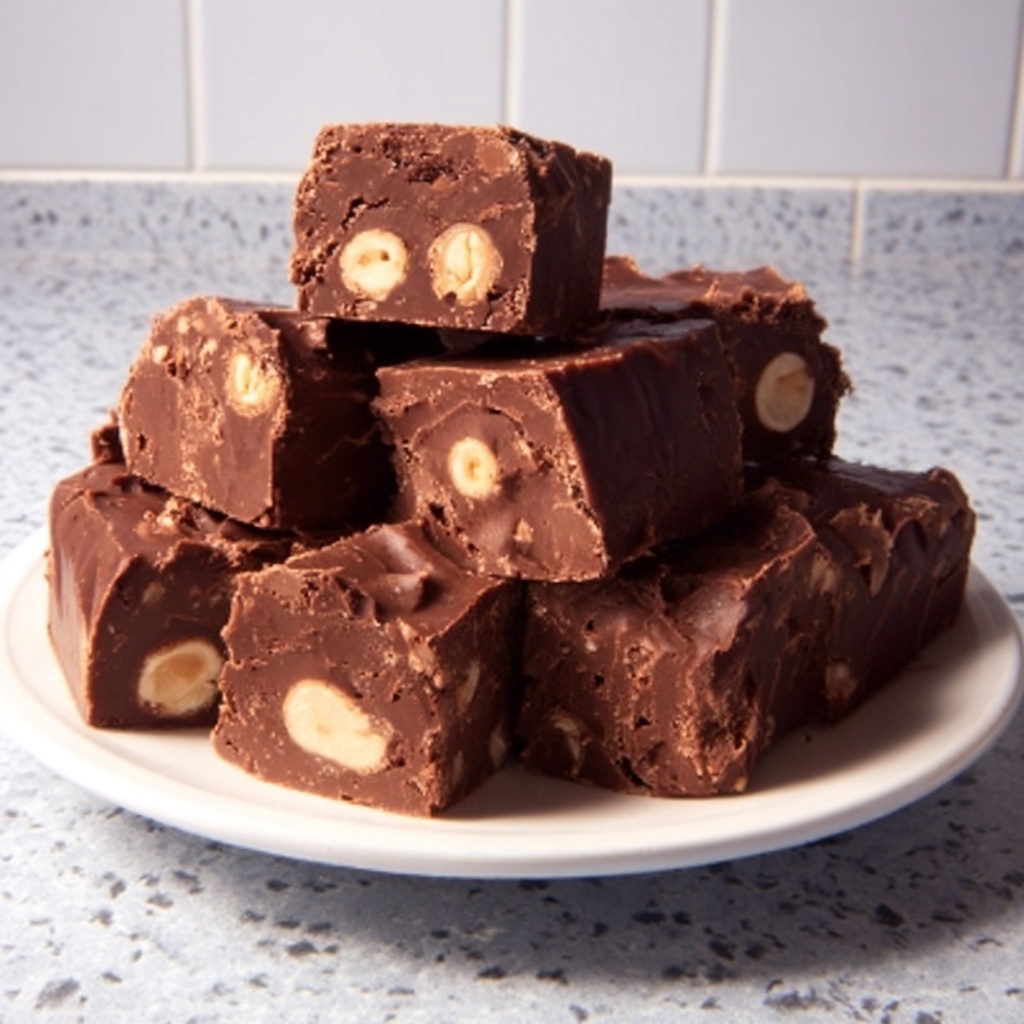 Ferrero Rocher Tiffin Recipe - Recipe Image