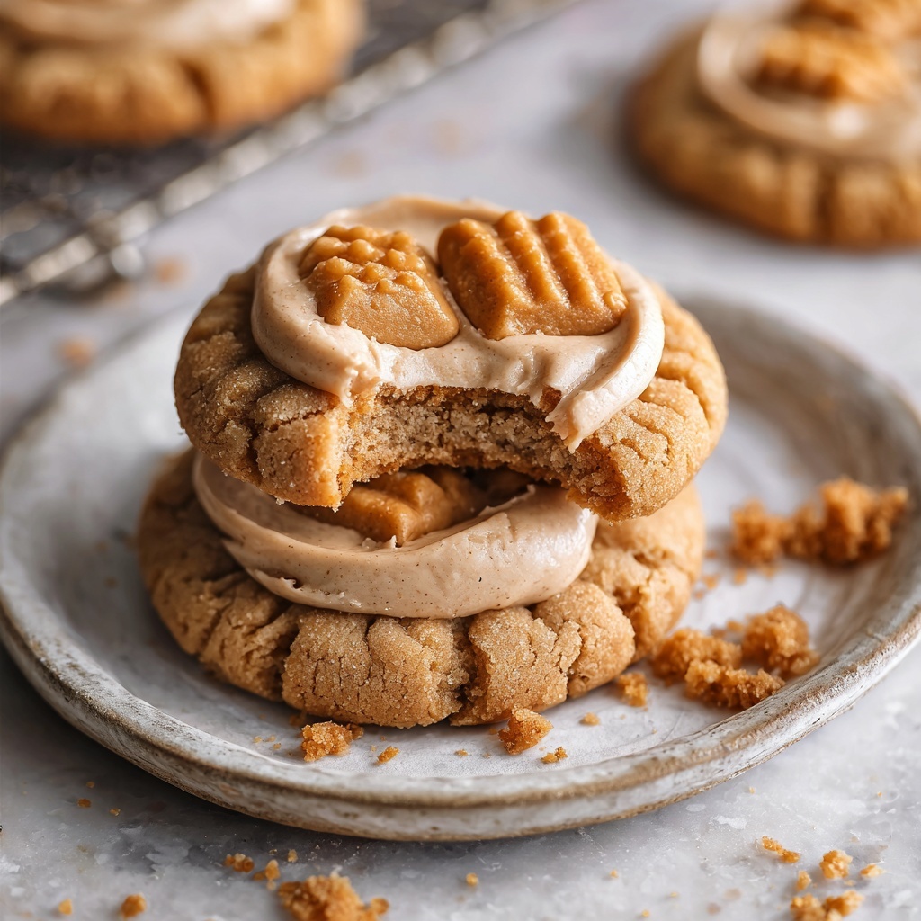 Cookie Butter Cheesecake Cookies Recipe - Recipe Image