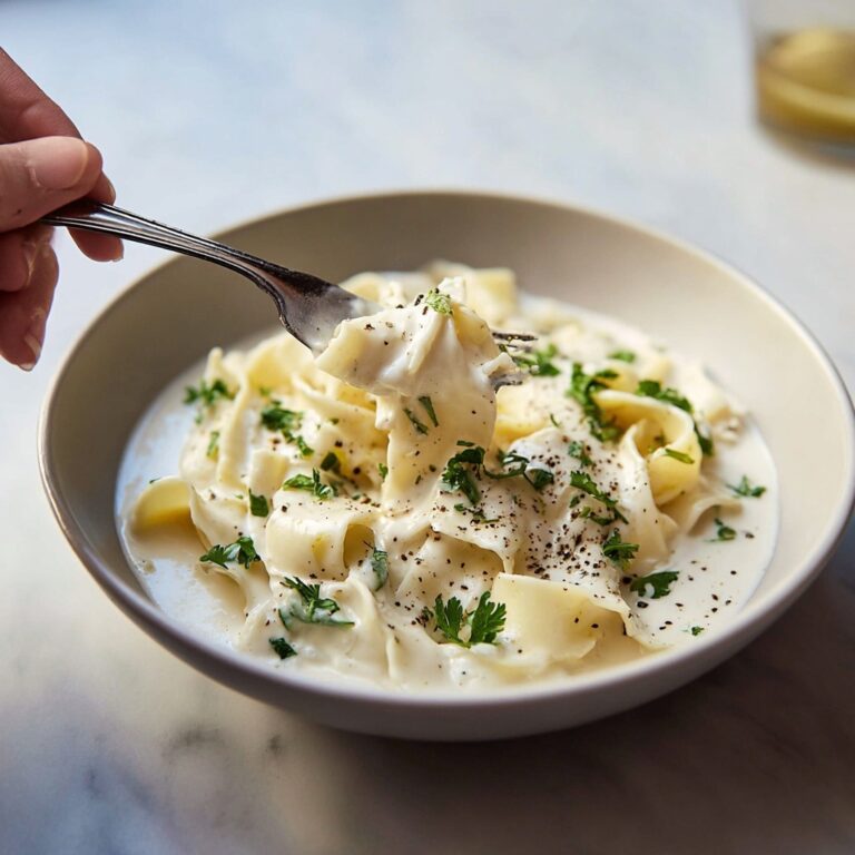 Easy Homemade Alfredo Sauce Recipe