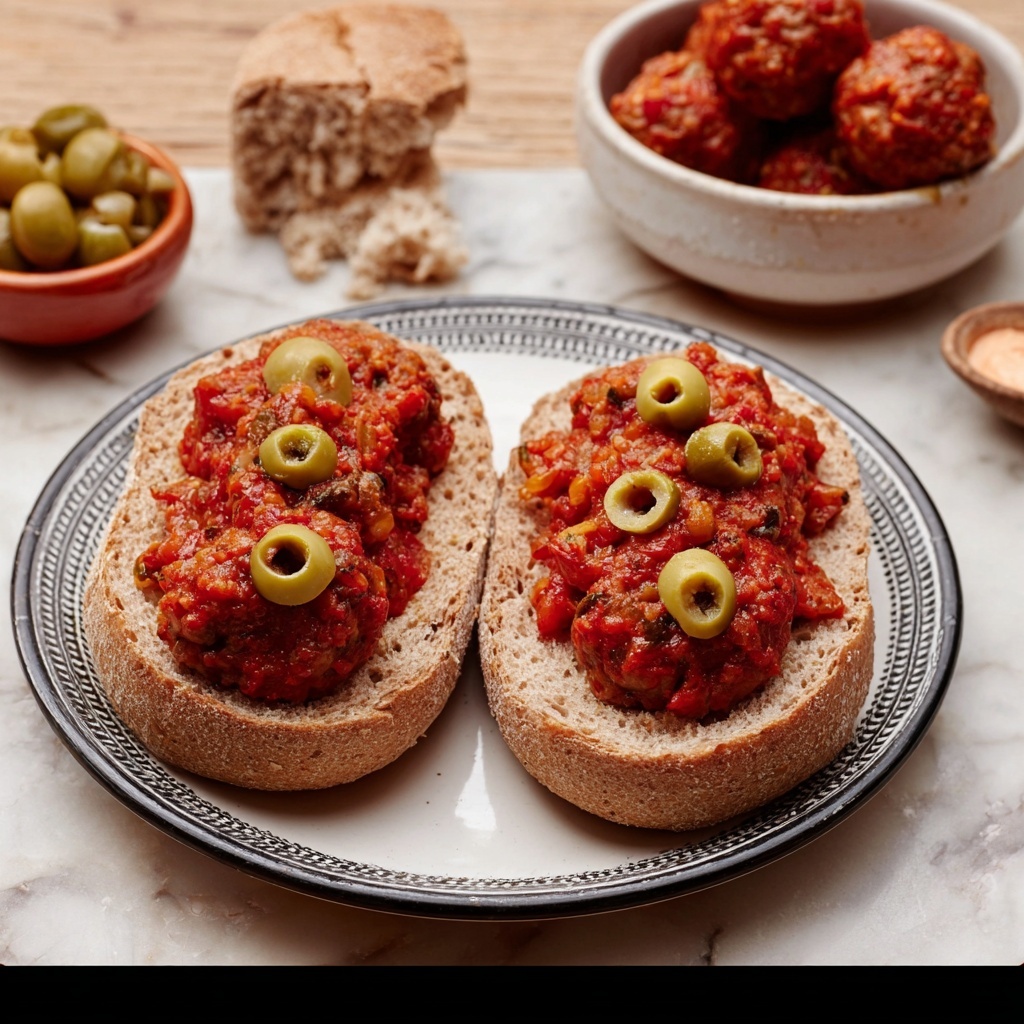 Meatball Monster Sandwiches Recipe - Recipe Image
