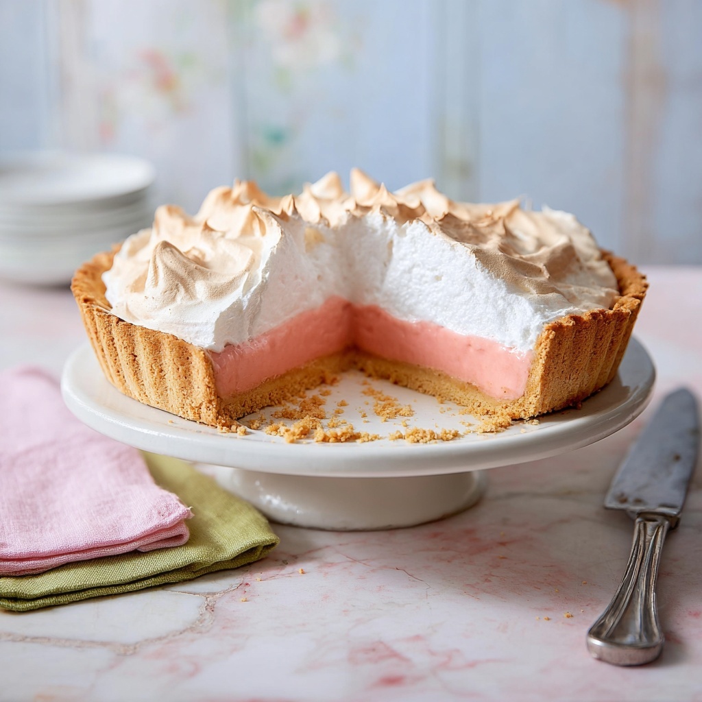 Rhubarb Meringue Pie Recipe - Recipe Image