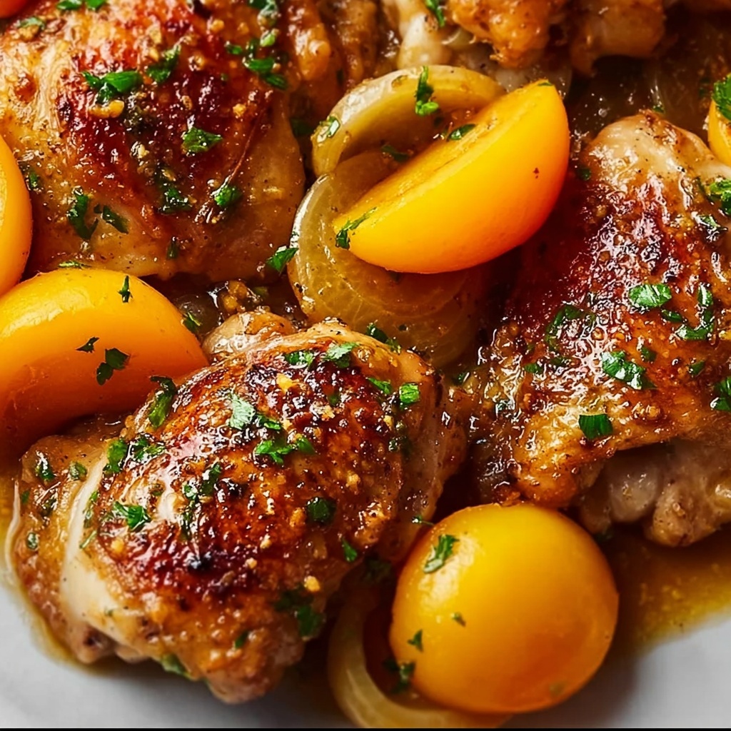 Jalapeño Peach Chicken Recipe - Recipe Image