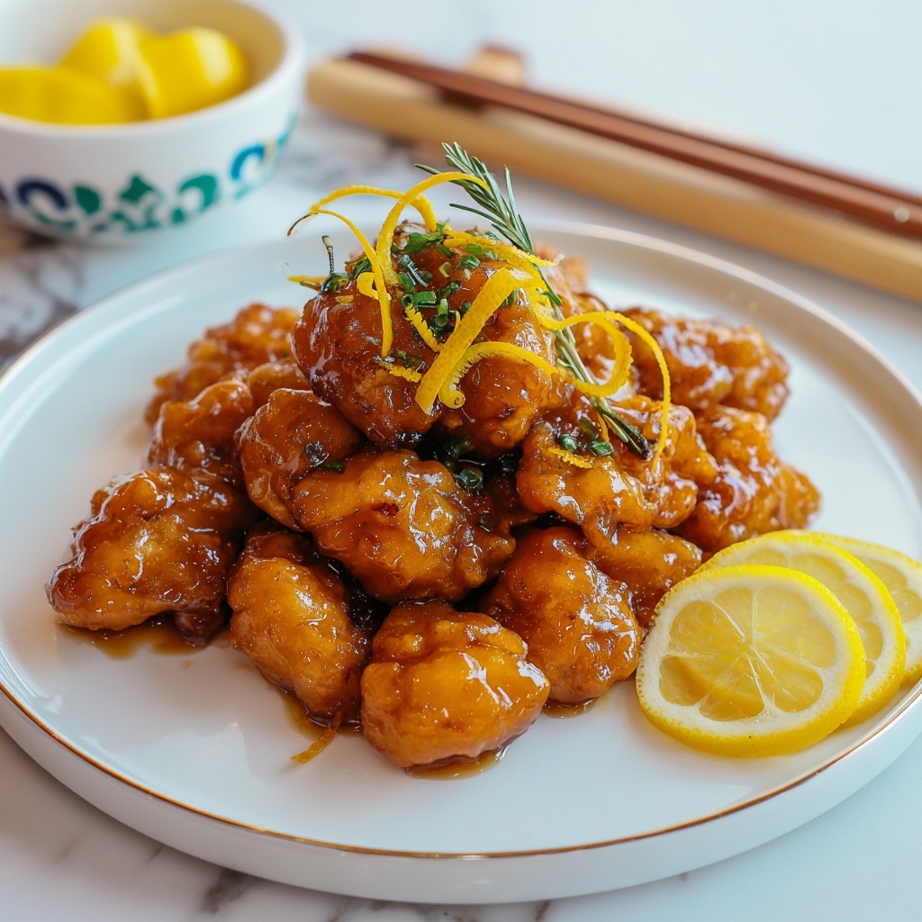Chinese Lemon Chicken Recipe - Recipe Image