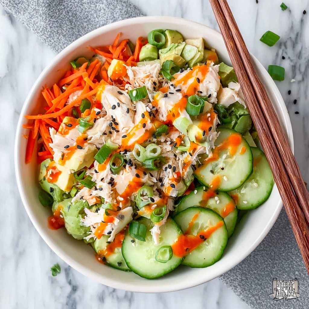 California Roll Cucumber Salad Recipe - Recipe Image