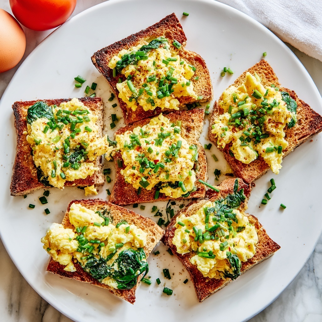 Spanish Hangover Breakfast | Catalan Tomato Bread with Scrambled Eggs Recipe - Recipe Image