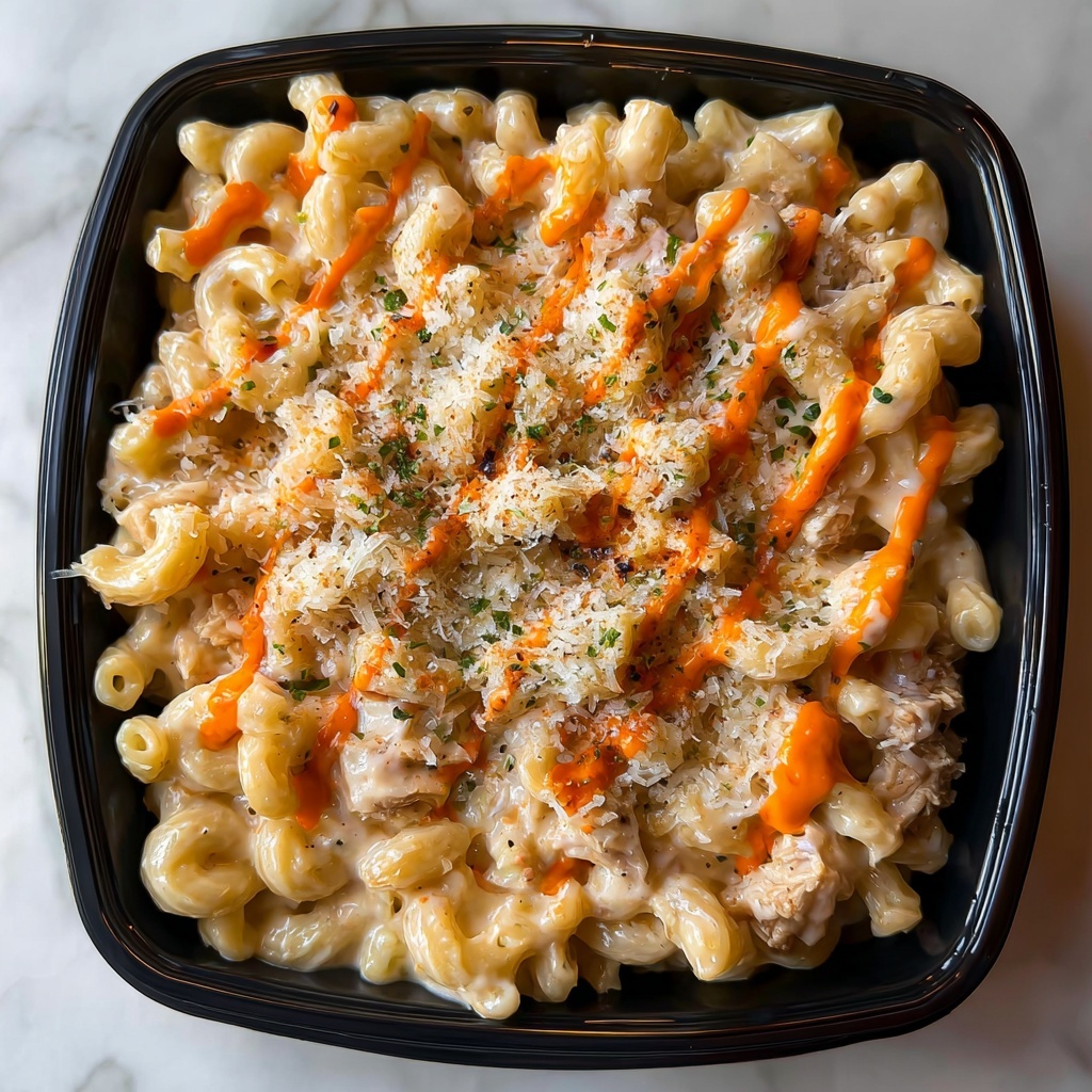 Smoked Buffalo Chicken Pasta Recipe - Recipe Image