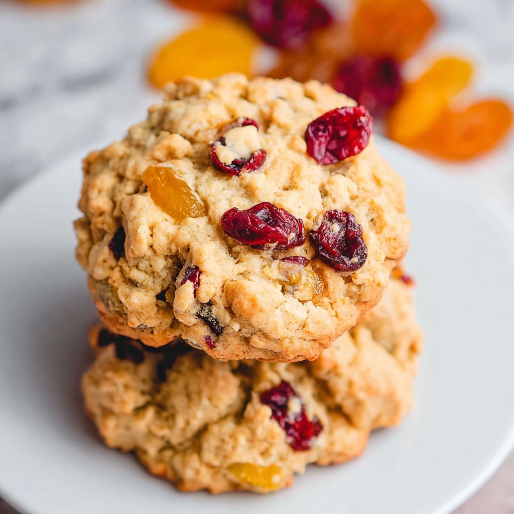 Almond Flour Cookies with Cranberries and Mangoes Recipe - Recipe Image