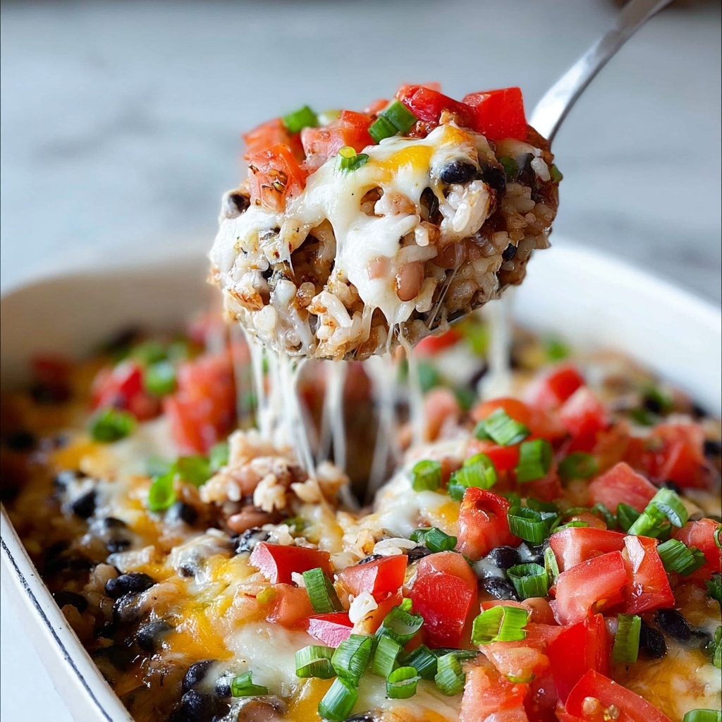 One-Pot Chicken Burrito Bowls Recipe - Recipe Image