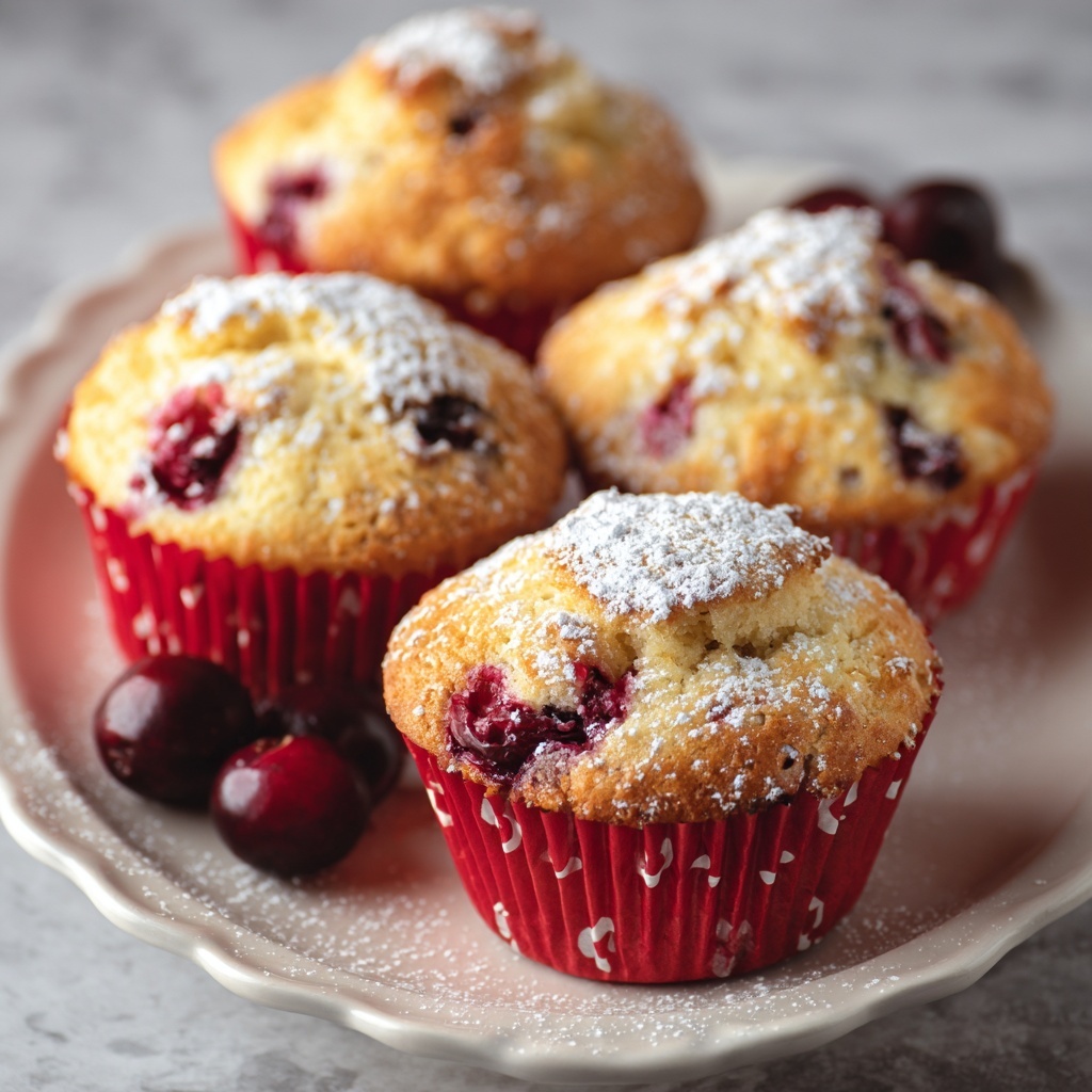 Cranberry Orange Muffins with Greek Yogurt Recipe - Recipe Image