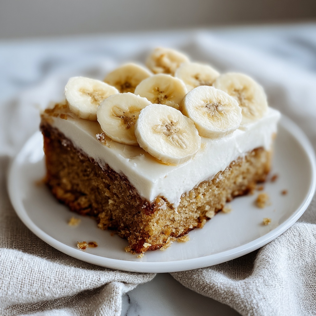 Amazing Banana Bread Cake with Cream Cheese Frosting Recipe - Recipe Image