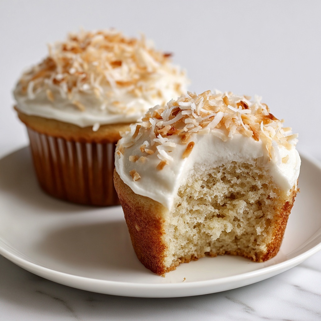 Gluten-Free Vegan Coconut Cupcakes Recipe - Recipe Image