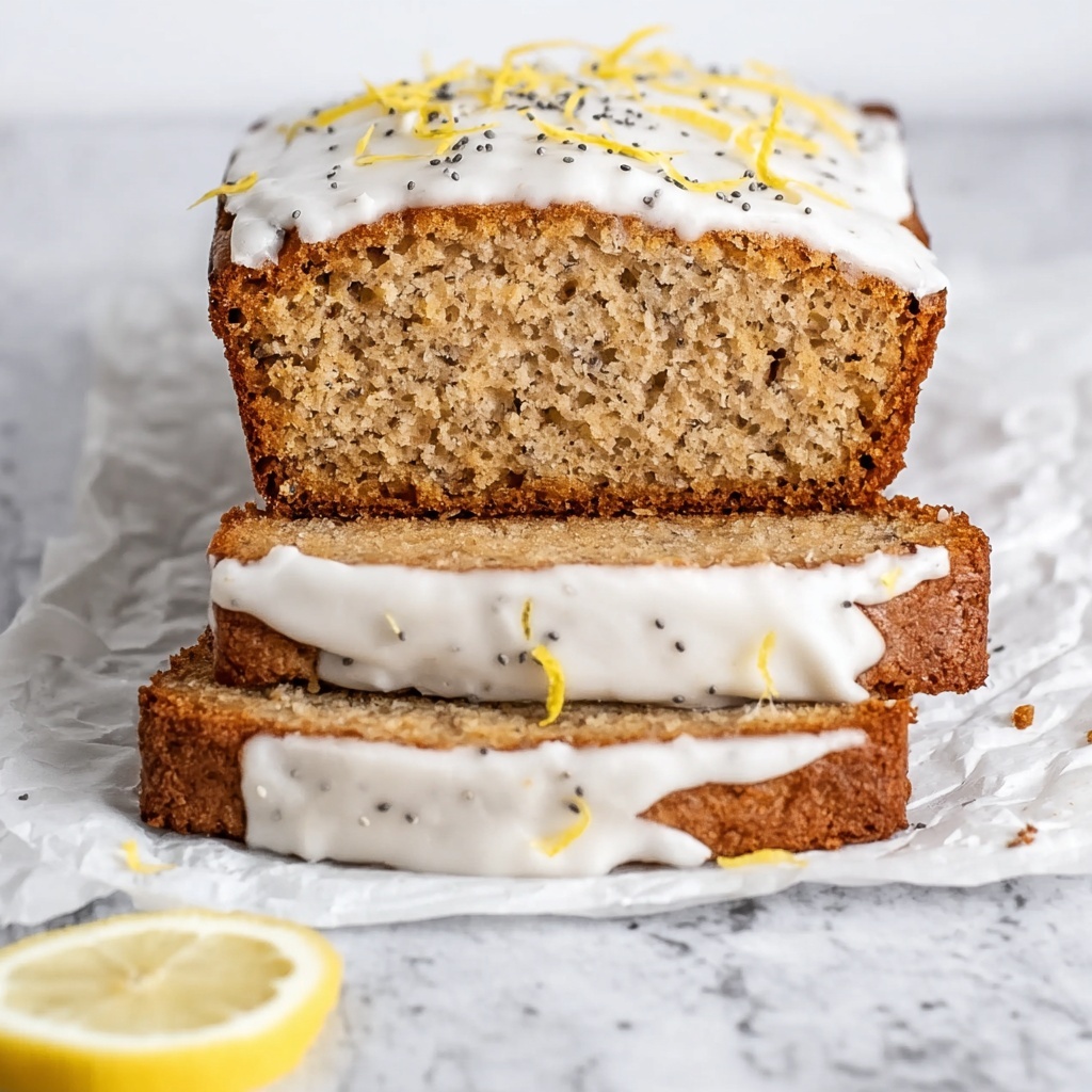 Healthy Oatmeal Lemon Poppy Seed Bread Recipe - Recipe Image