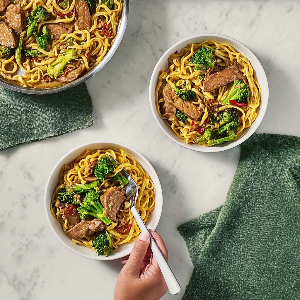 Beef & Broccoli Lo Mein Recipe - Recipe Image