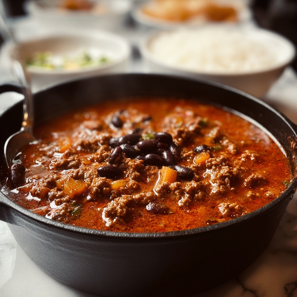 Steak Chili Con Carne Recipe - Recipe Image