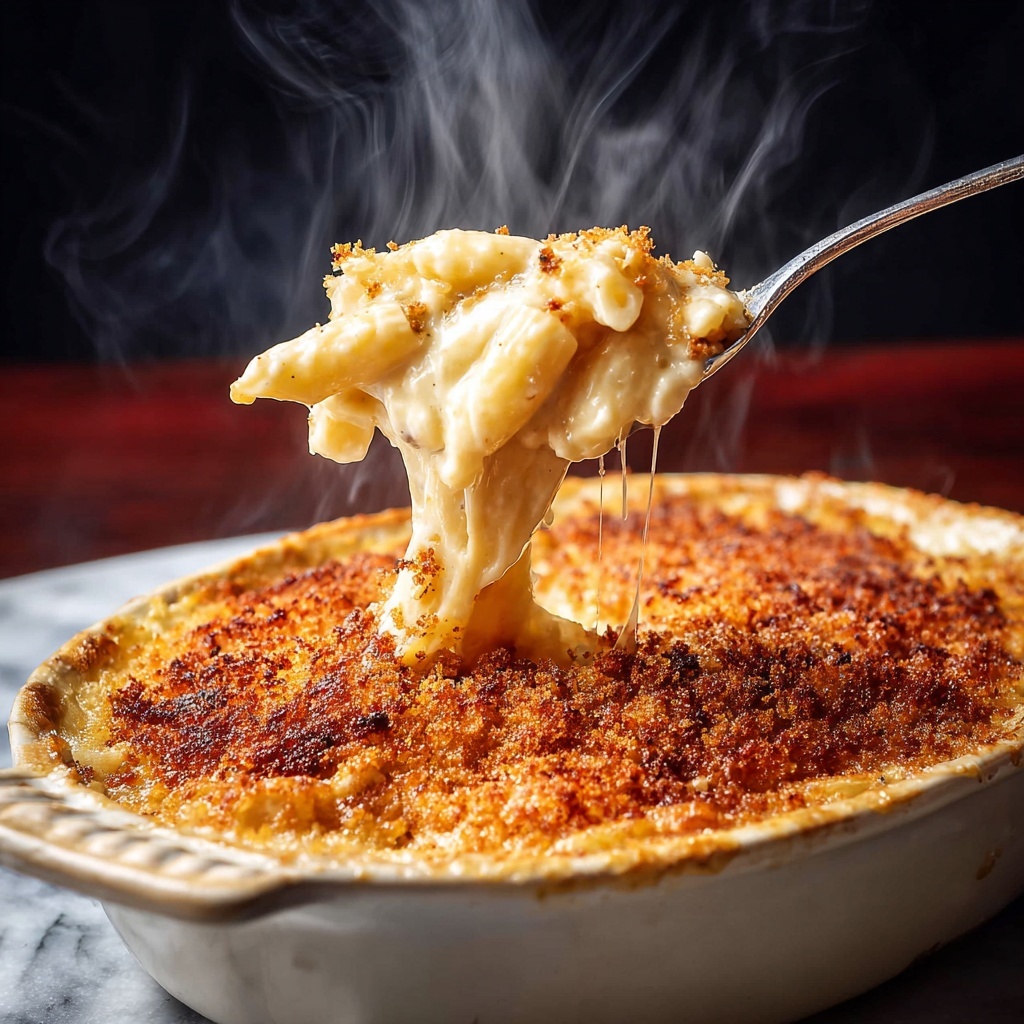 Poblano Smoked Gouda Mac and Cheese Recipe - Recipe Image