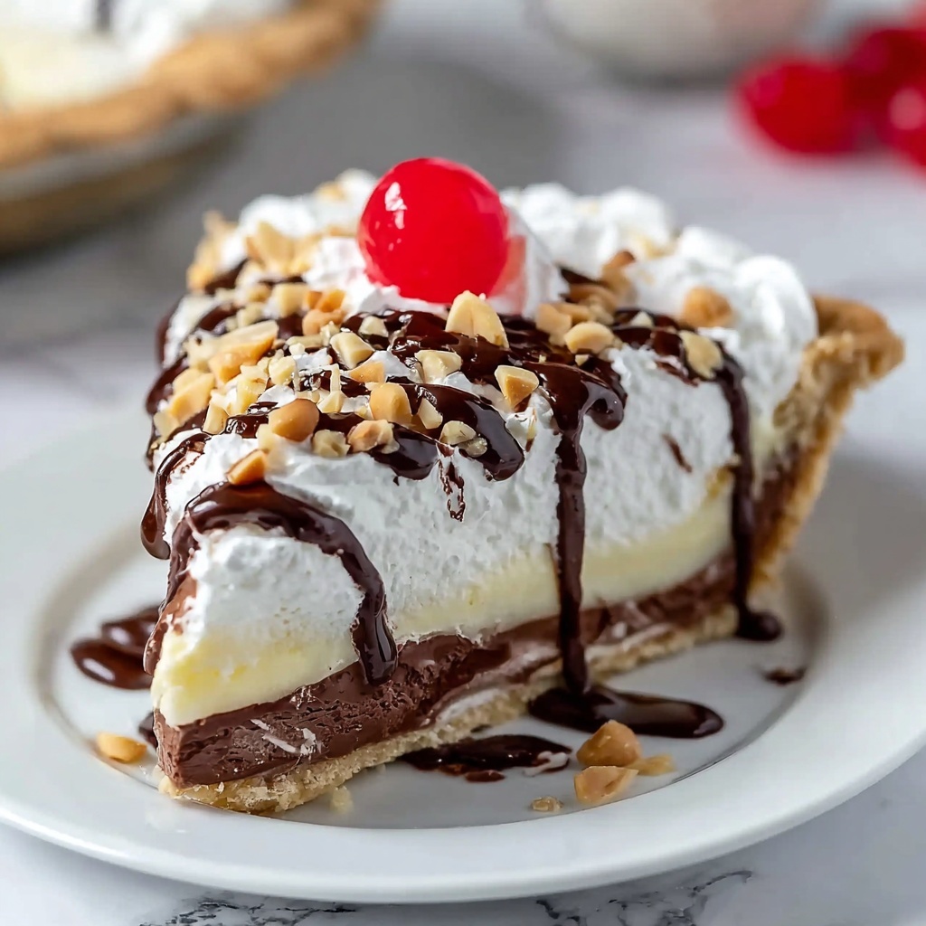 Banana Split Pie Recipe - Recipe Image