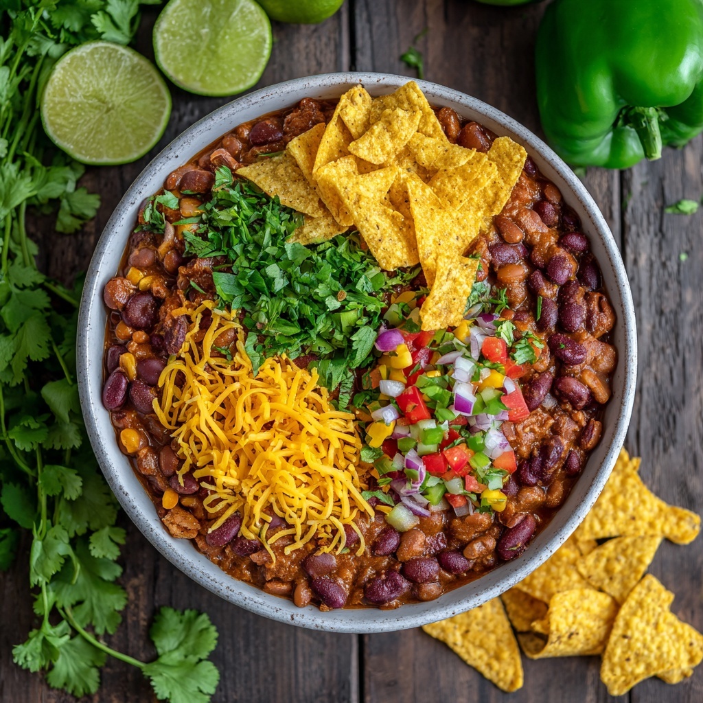 Slow Cooker Lentil Taco Chili Recipe - Recipe Image