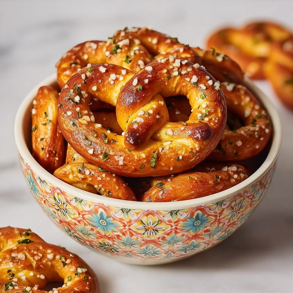 Garlic Ranch Pretzels Recipe - Recipe Image