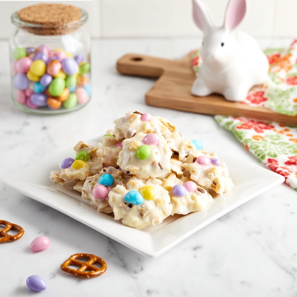 Easy Crockpot Easter Candy Clusters Recipe - Recipe Image
