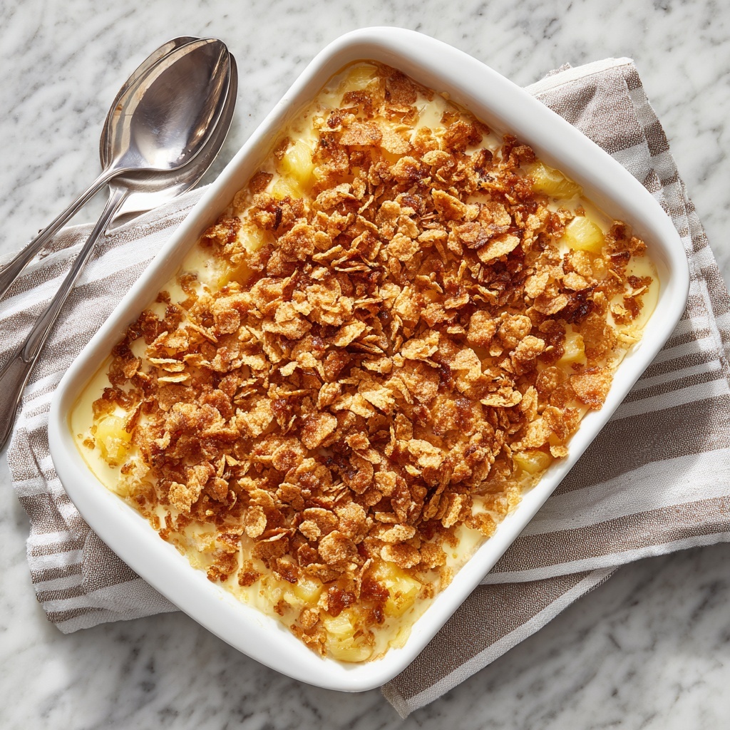 Pineapple Casserole Recipe - Recipe Image