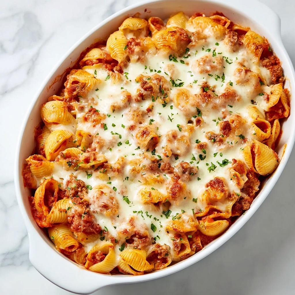 Meatball Pasta Bake Recipe - Recipe Image
