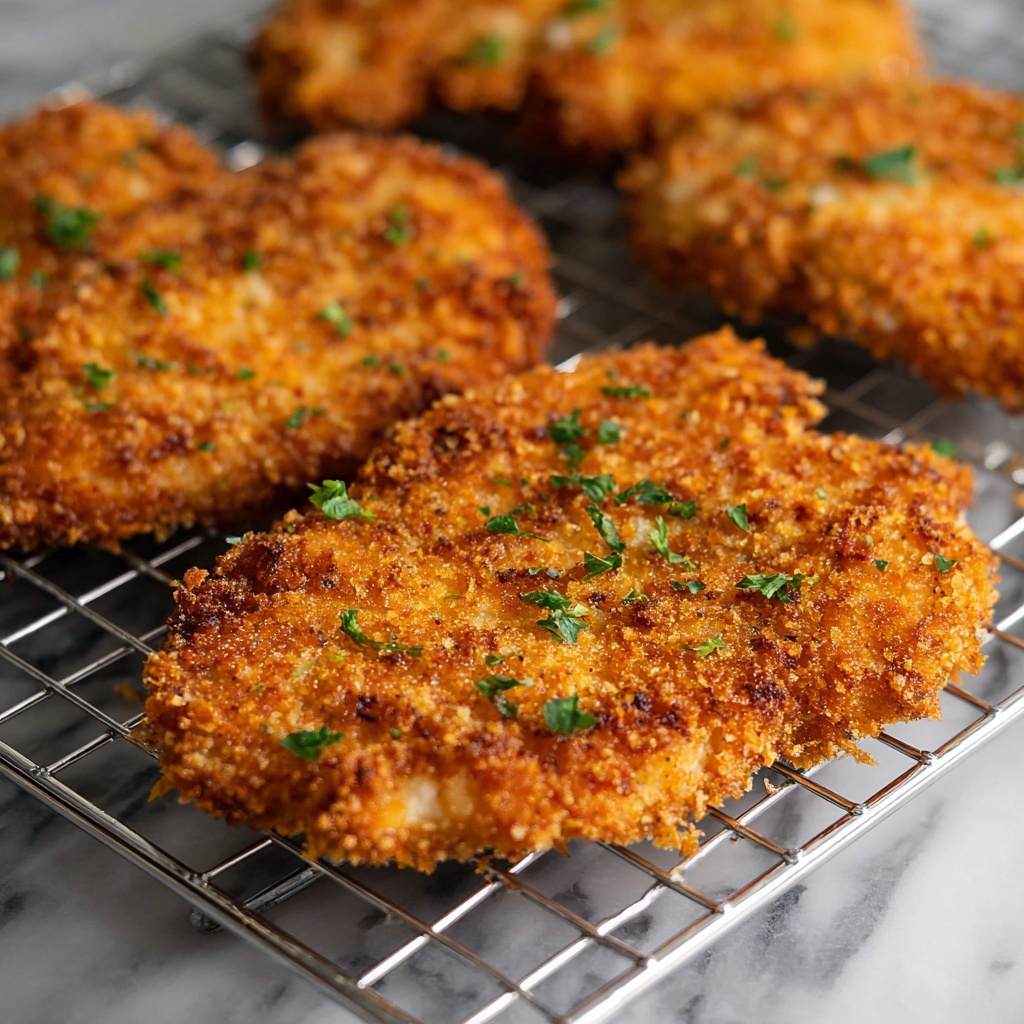 Panko Parmesan Chicken Cutlets Recipe - Recipe Image