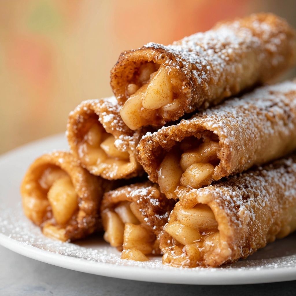 Apple Pie Egg Rolls Recipe - Recipe Image