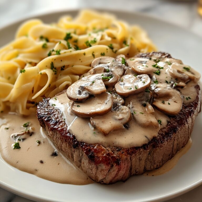 Creamy Mushroom Sauce Recipe for Steak Lovers Recipe
