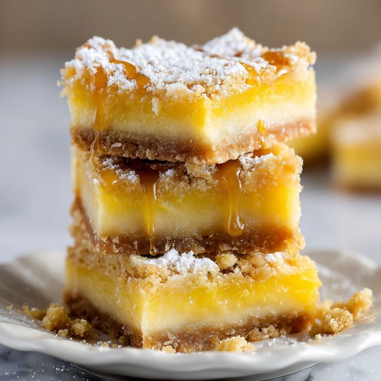 Salted Caramel Gooey Butter Bars Recipe