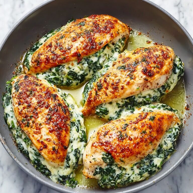 Spinach Artichoke Stuffed Chicken Breast Recipe