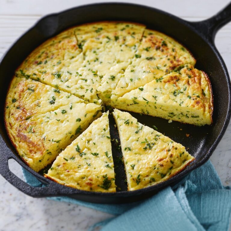 Zucchini & Cheddar Frittata Recipe