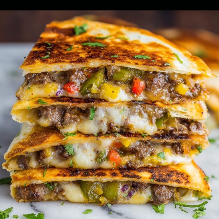 Philly Cheesesteak Quesadilla Recipe